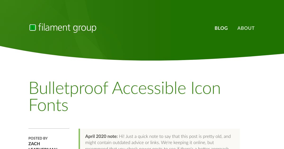 Screenshot image for https://screenshot.11ty.app/http%3A%2F%2Fwww.filamentgroup.com%2Flab%2Fbulletproof_icon_fonts.html/opengraph/
