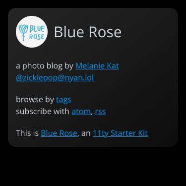 Screenshot of https://bluerose.melkat.dev