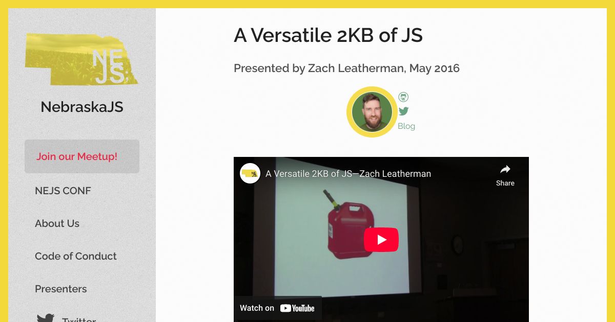 Screenshot image for https://screenshot.11ty.app/https%3A%2F%2Fnebraskajs.com%2F2017%2Fversatile2kb%2F/opengraph/