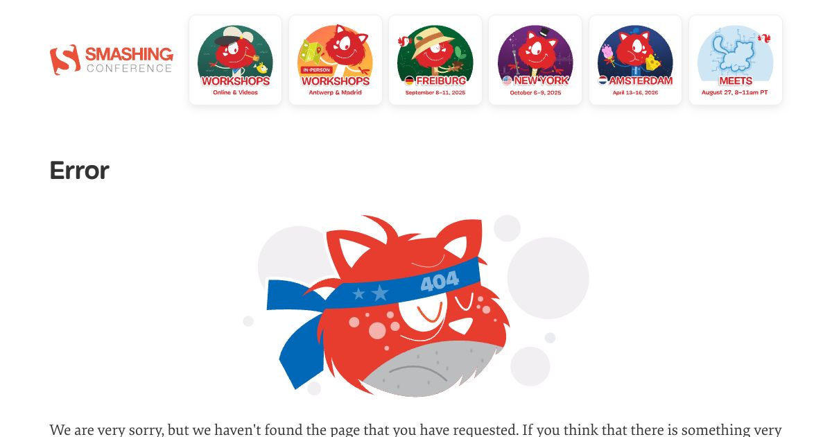 Screenshot image for https://screenshot.11ty.app/https%3A%2F%2Fsmashingconf.com%2Flondon-2018%2F/opengraph/