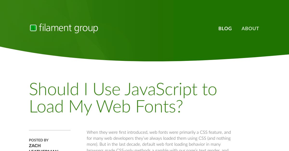 Screenshot image for https://screenshot.11ty.app/https%3A%2F%2Fwww.filamentgroup.com%2Flab%2Fjs-web-fonts.html/opengraph/