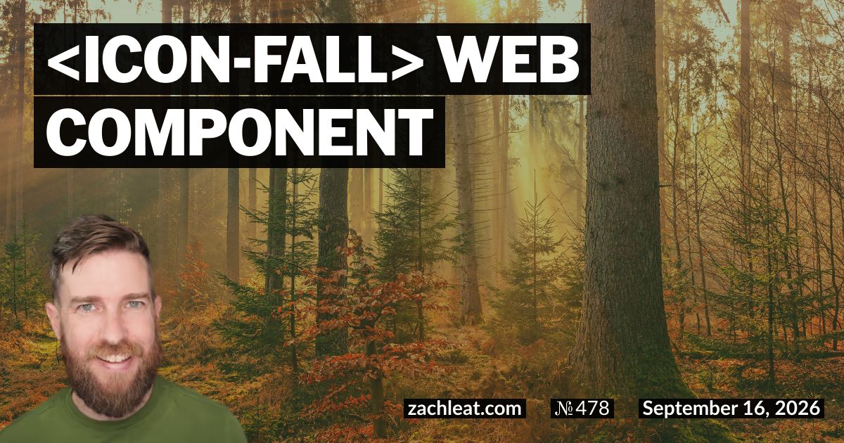 Open Graph image for Icon Fall Web Component