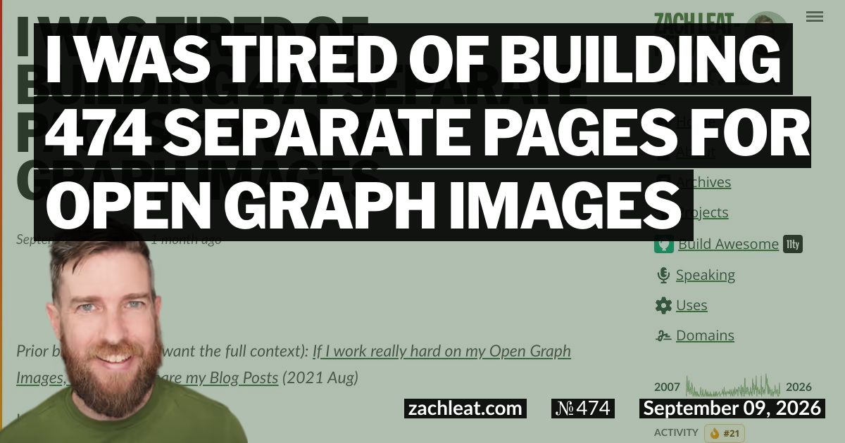Open Graph image for I was tired of building 474 separate pages for Open Graph Images