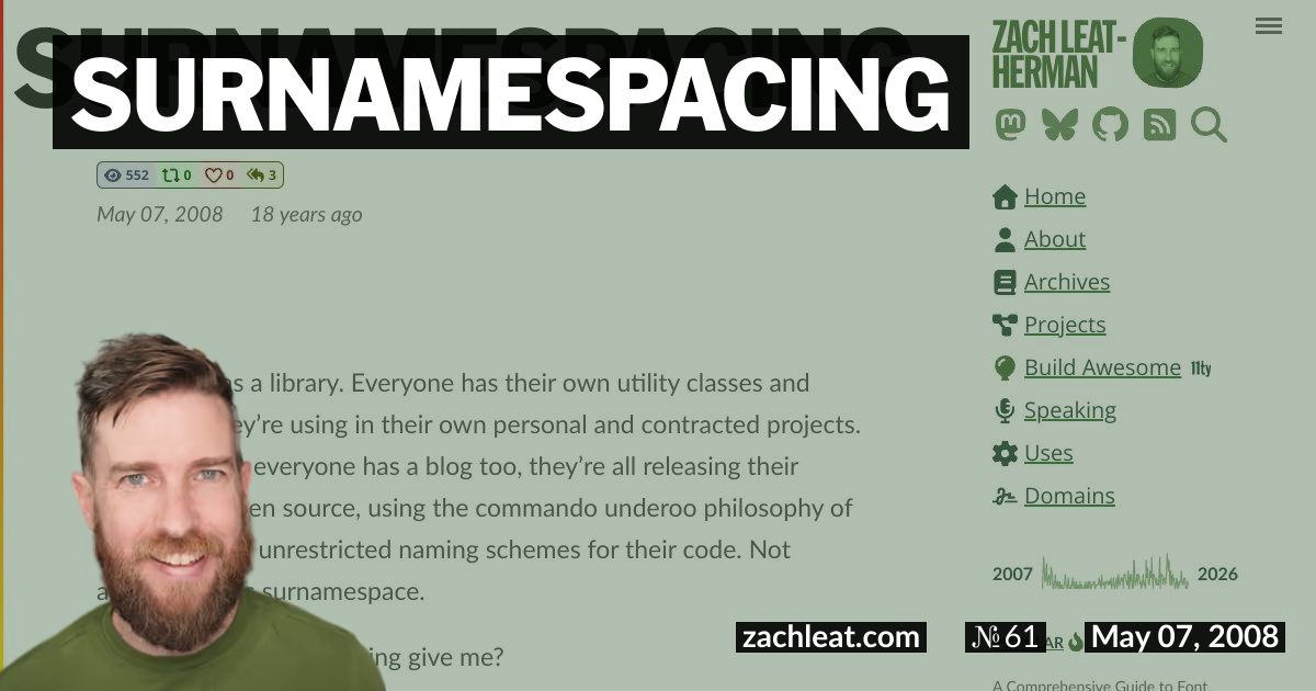 Surnamespacing