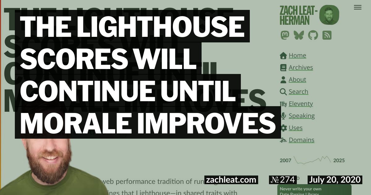 The Lighthouse Scores Will Continue Until Morale Improves