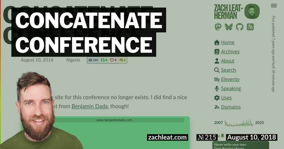 Concatenate Conference