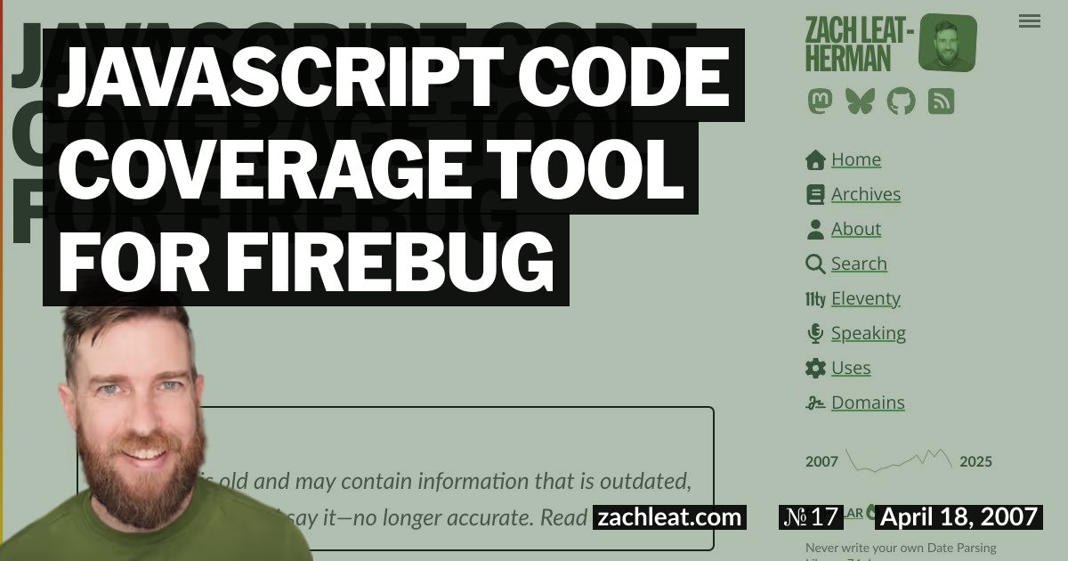 JavaScript Code Coverage Tool for Firebug
