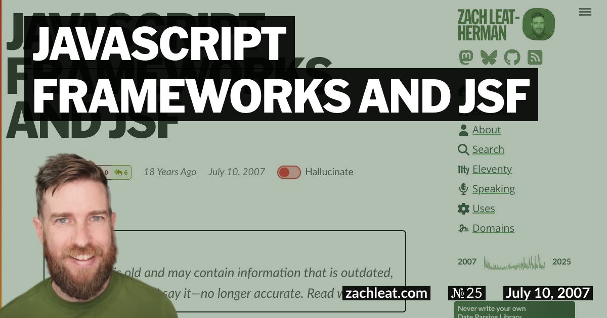 JavaScript Frameworks and JSF