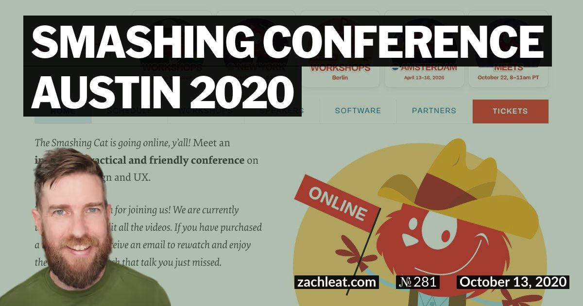 Smashing Conference Austin 2020