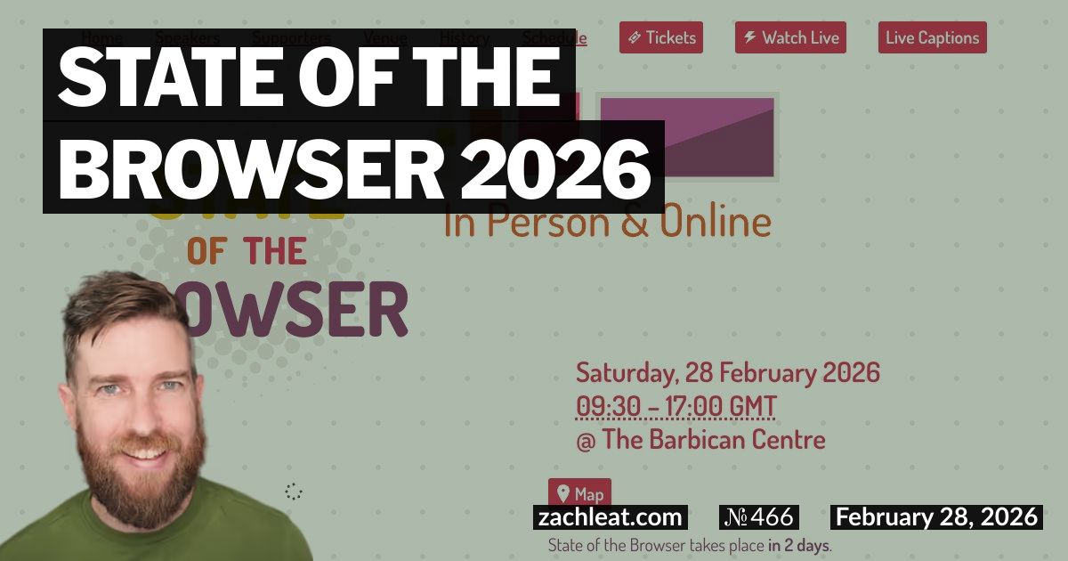 State of the Browser 2026