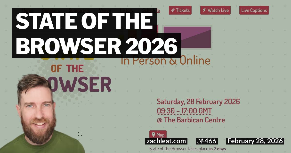 State of the Browser 2026