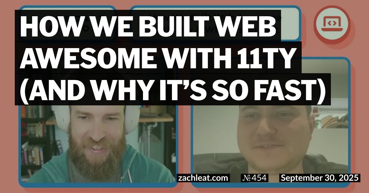 How We Built Web Awesome with 11ty (and Why It’s So Fast)