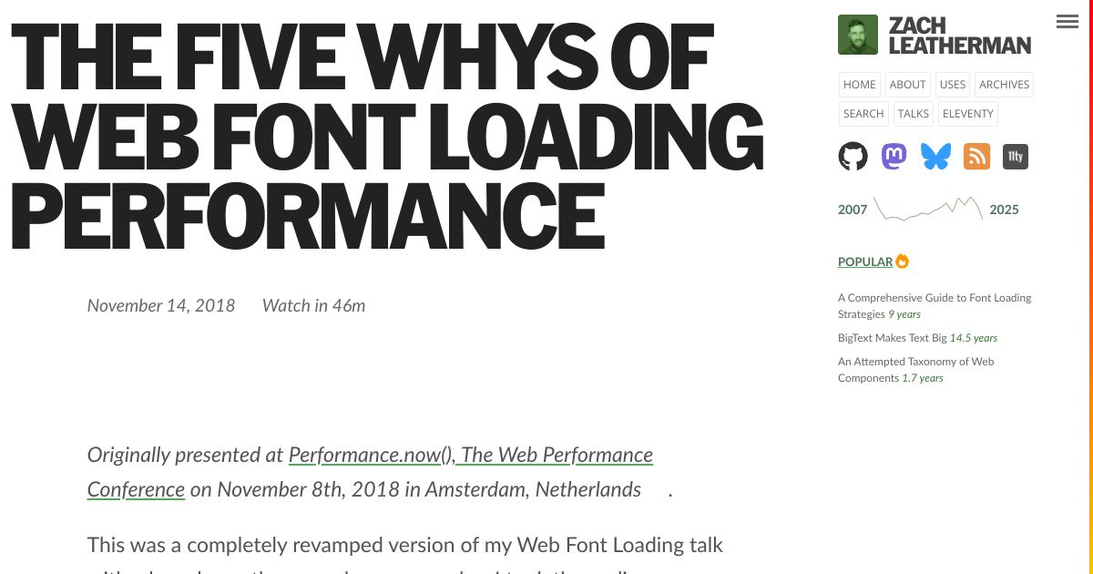 Screenshot image for https://screenshot.11ty.app/https%3A%2F%2Fwww.zachleat.com%2Fweb%2Ffive-whys%2F/opengraph/