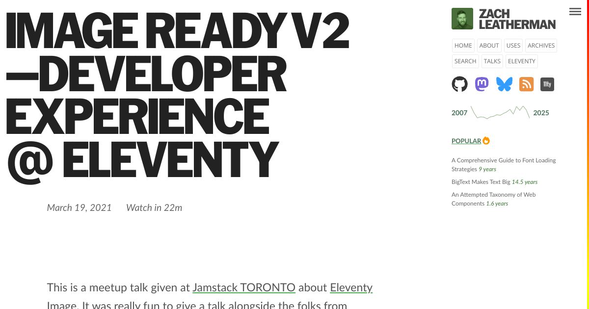 Screenshot image for https://screenshot.11ty.app/https%3A%2F%2Fwww.zachleat.com%2Fweb%2Fimage-ready-v2%2F/opengraph/
